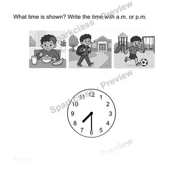Read time to five minutes — Grade 2 problem preview