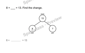 Unknown change — Grade 1 problem preview
