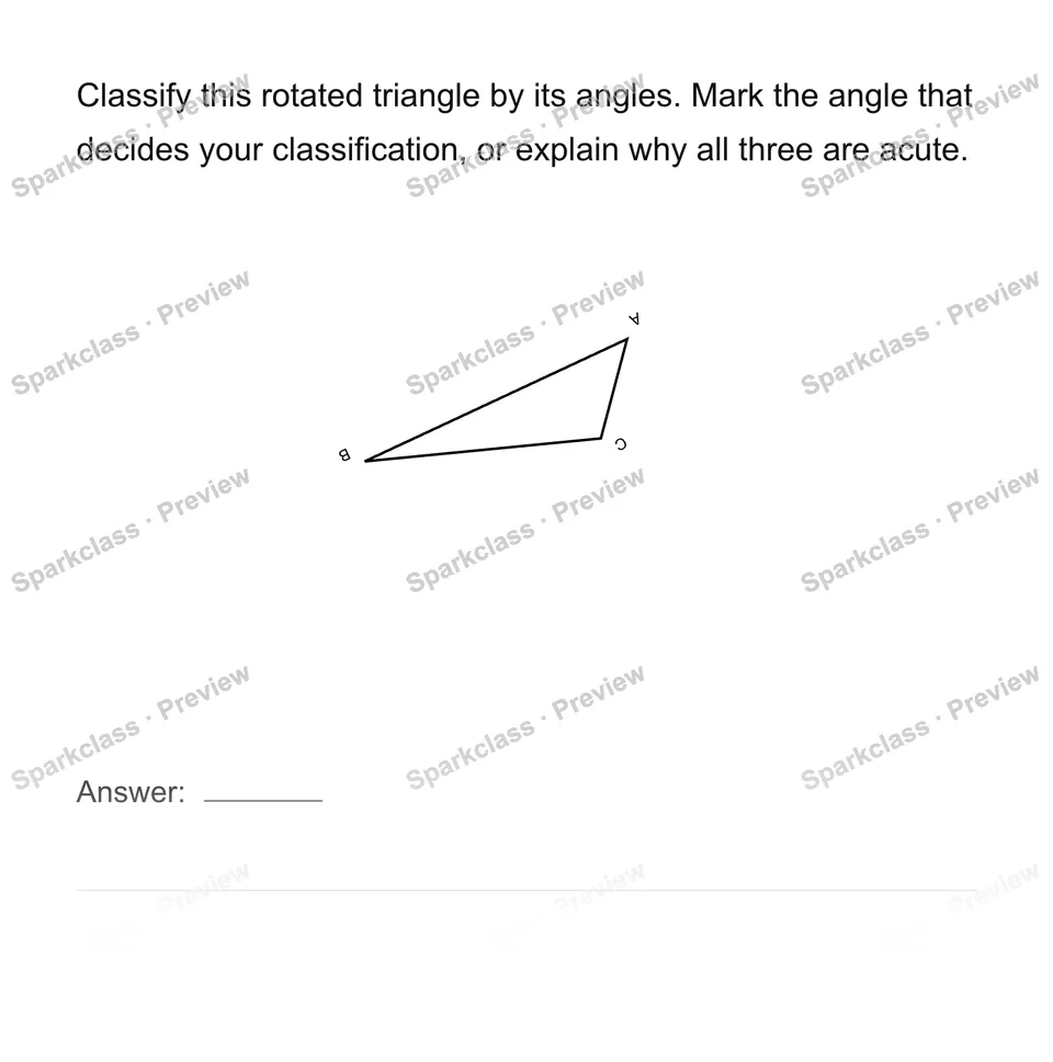 Classify beyond the usual orientation — page 1