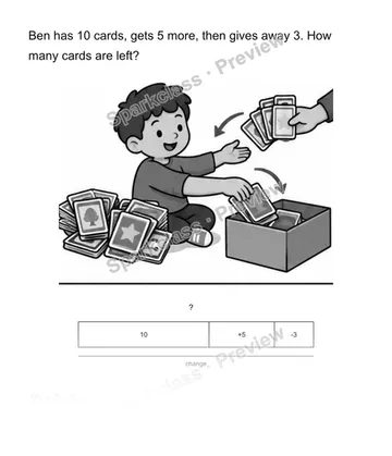 Two-step story — Grade 2 problem preview