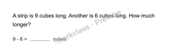 Find the difference — Grade 1 problem preview