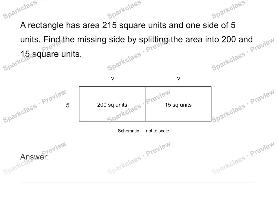 Connect division to area — page 1