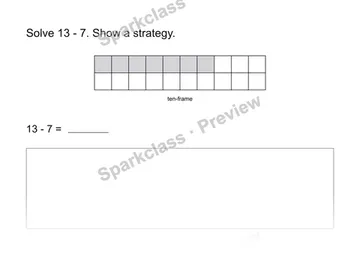 Use a strategy — Grade 2 problem preview