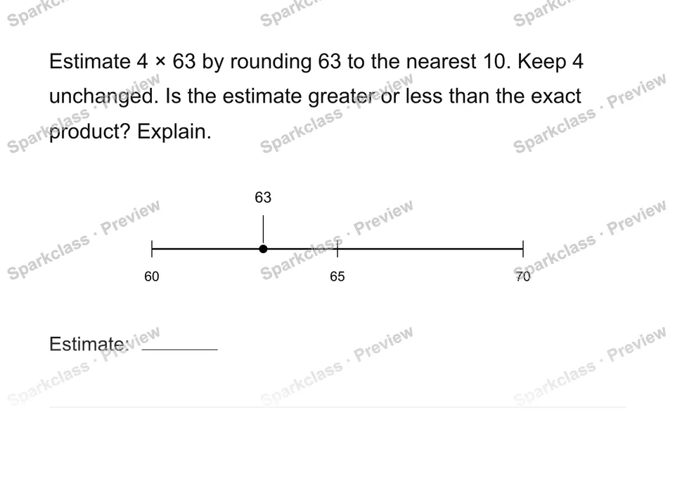 Estimate a product — page 1