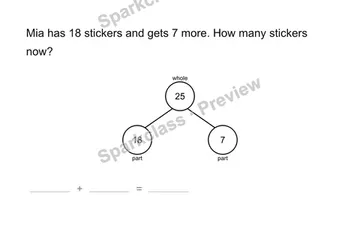 Find the total — Grade 2 problem preview