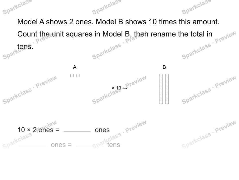 Make each unit ten times as much — page 1