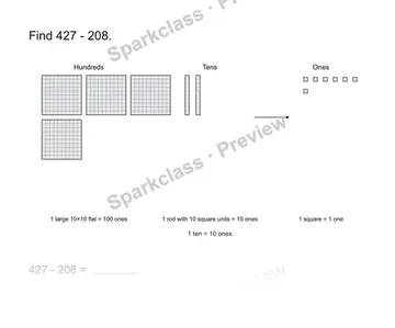 Add and subtract within 1,000 — Grade 2 problem preview