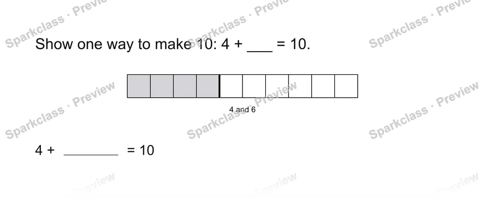 Make a ten — page 1