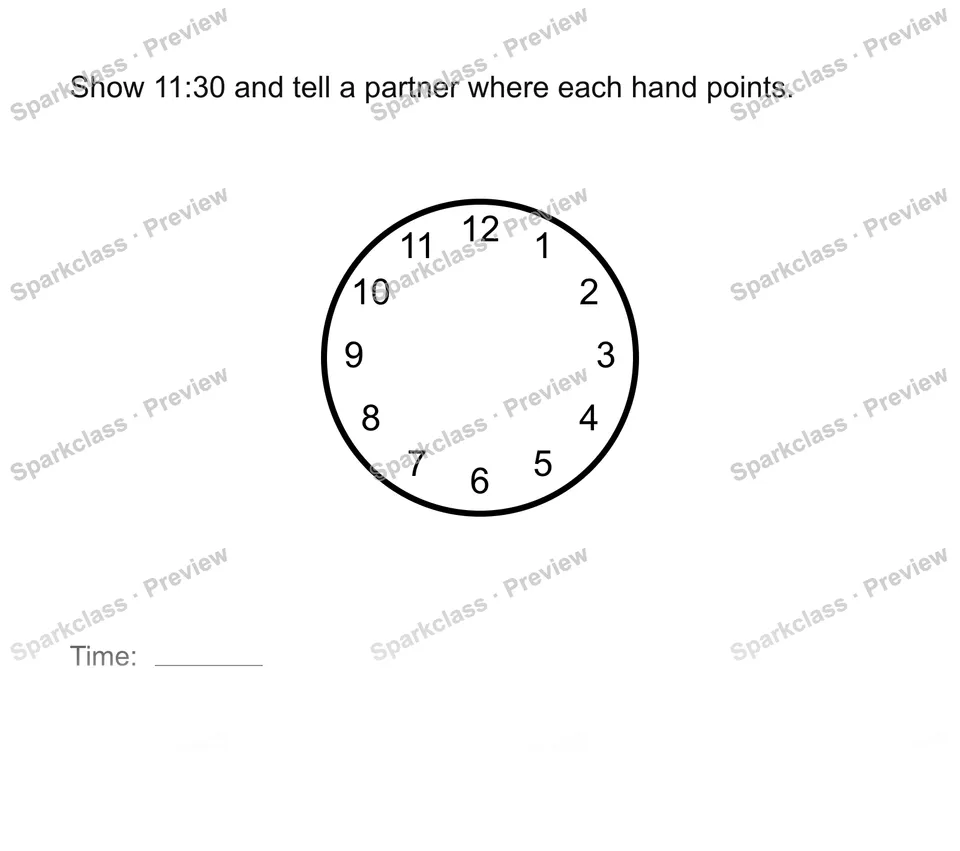Explain the hands — page 1