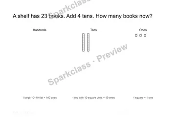 Add a multiple of ten — Grade 1 problem preview