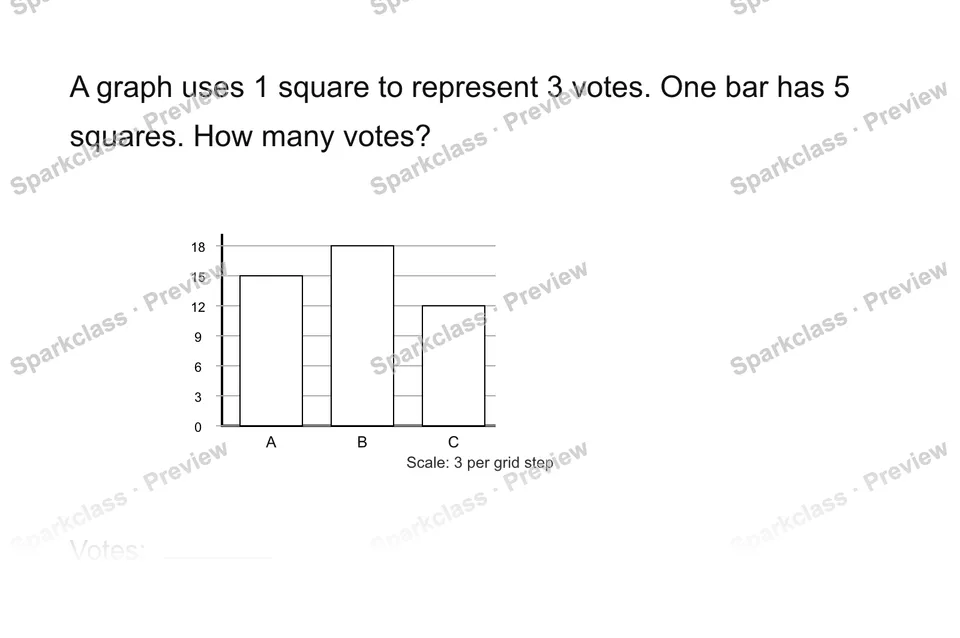 Read a scaled graph — page 1