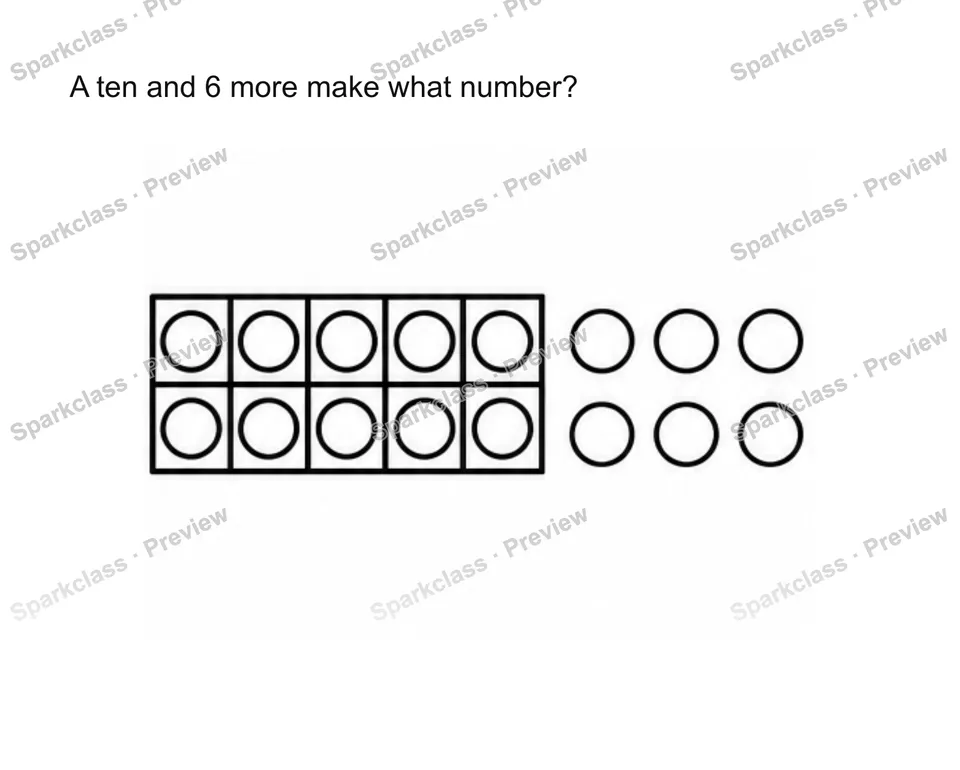 Compose 11-19 as ten and some ones — page 1