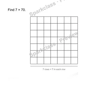 Multiply by a multiple of ten — Grade 3 problem preview