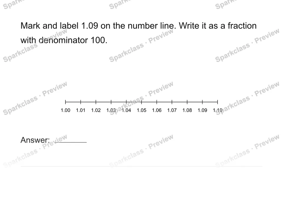 Locate a hundredth yourself — page 1