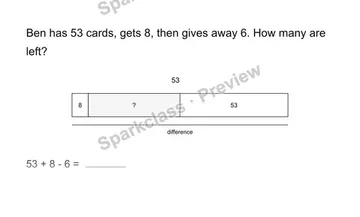 Two steps — Grade 2 problem preview