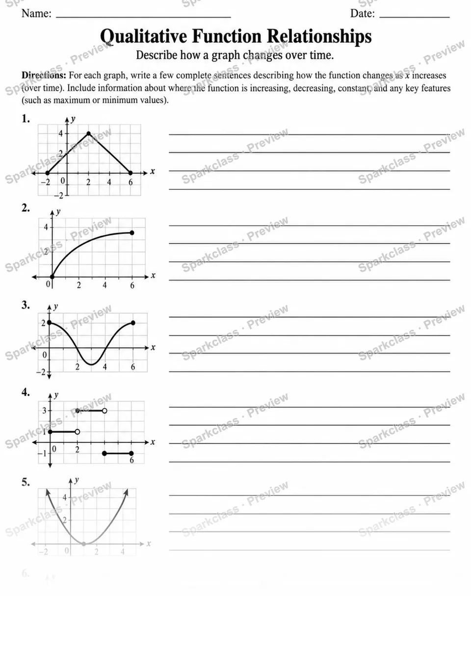 8.F.B.5 · Describe a functional relationship qualitatively — page 1