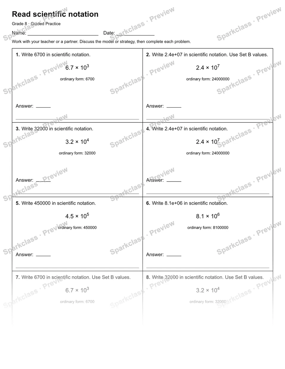 Read scientific notation — Guided Practice — page 1