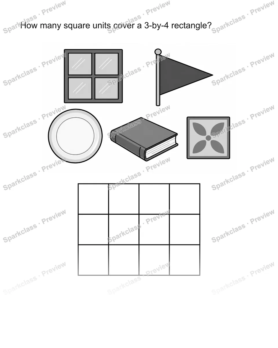 Count square units — page 1