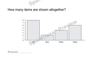 Read a measurement graph — Grade 2 problem preview