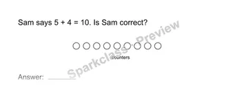 Check a claim — Grade 1 problem preview