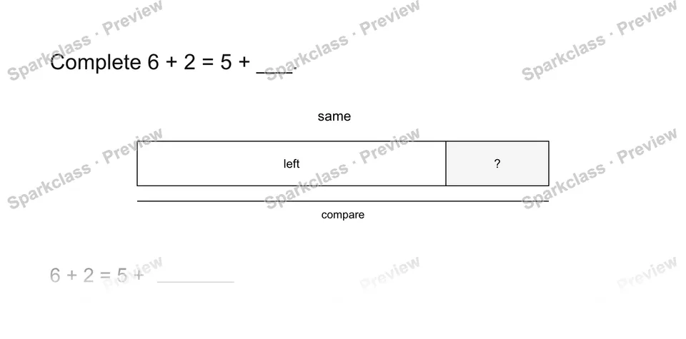 Balance the equation — page 1