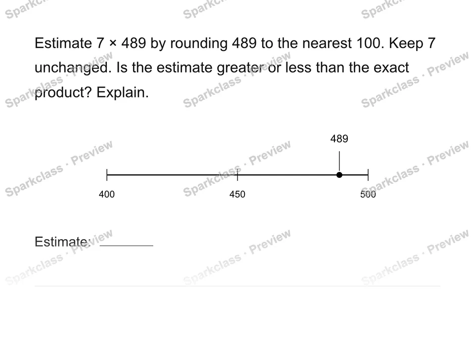 Estimate a product — page 1