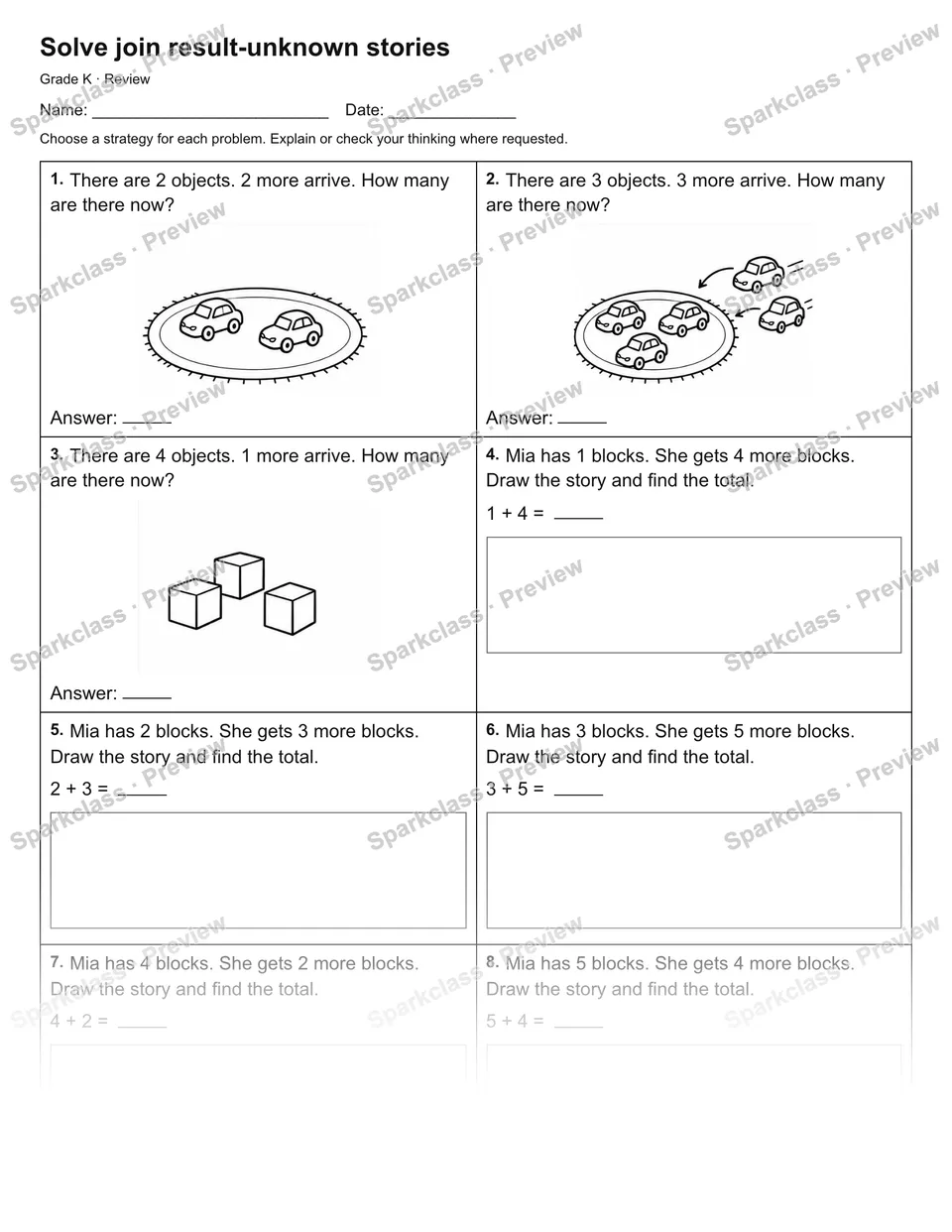Solve join result-unknown stories — Review — page 1
