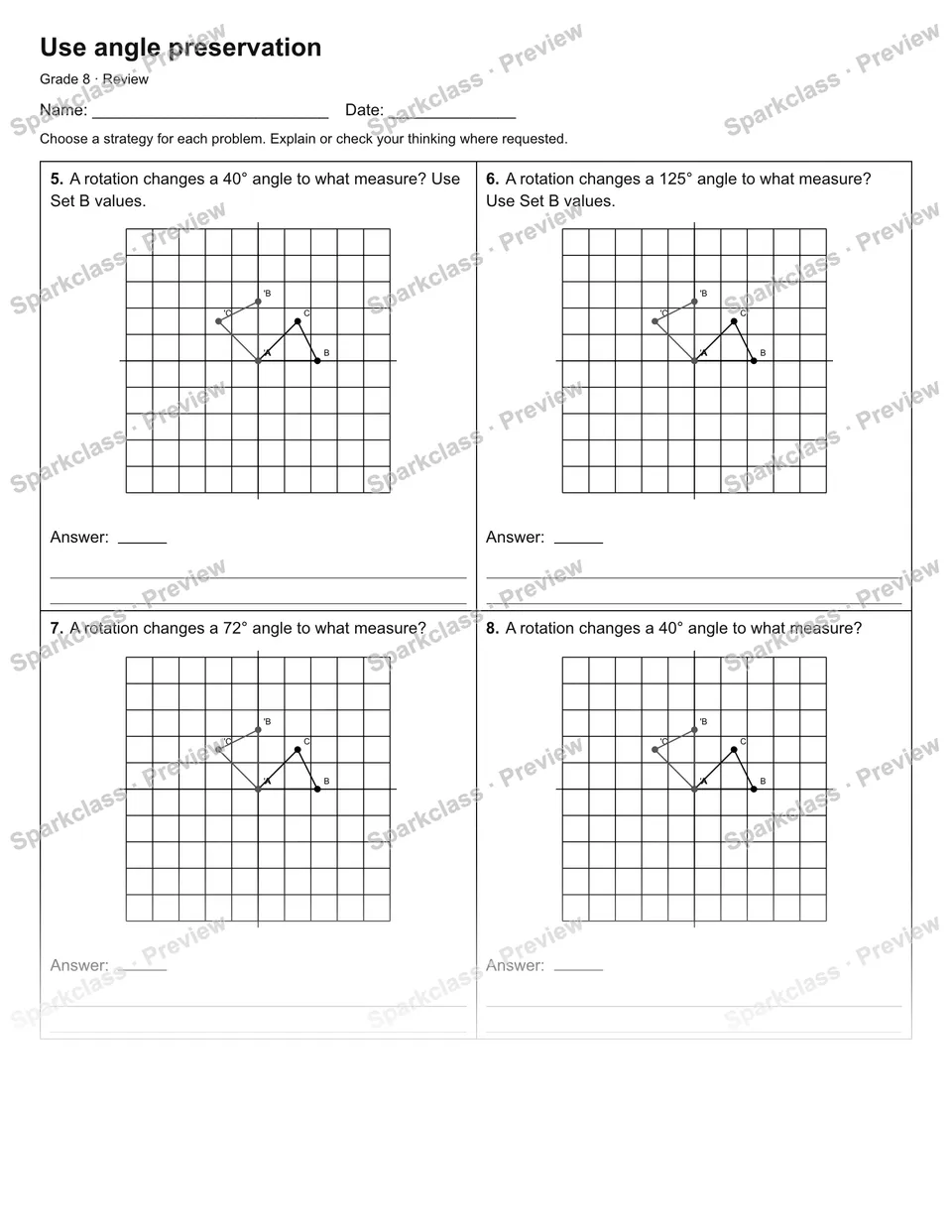 Use angle preservation — Review — page 2