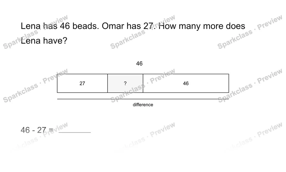 Compare two amounts — page 1