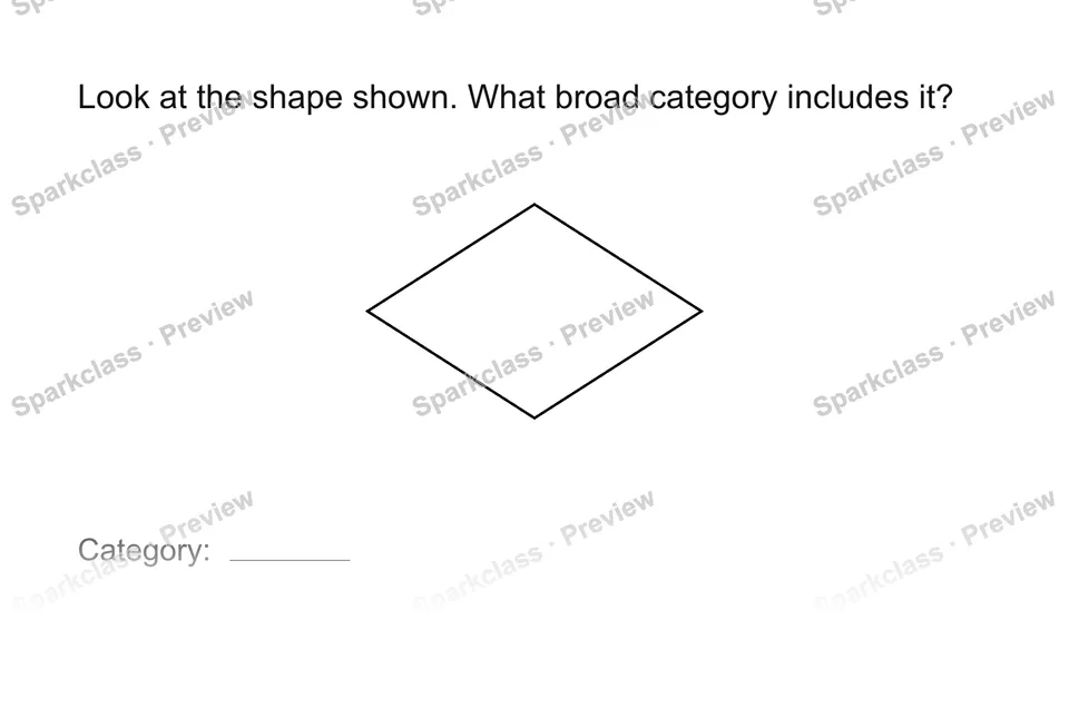Classify a shape — page 1