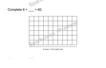 Use a known fact — Grade 3 problem preview
