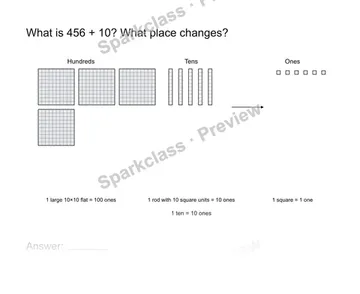 Add or subtract 10 — Grade 2 problem preview