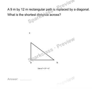 Solve a shortest-path problem — Grade 8 problem preview