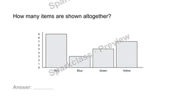 Read a measurement graph — Grade 2 problem preview