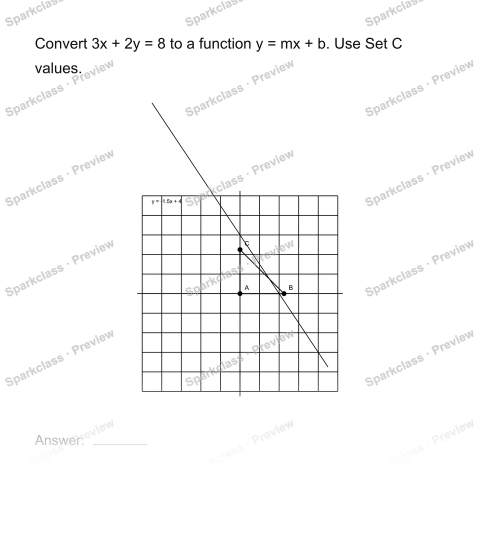 Connect equations and functions — page 1