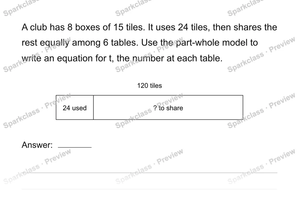 Model a multistep plan — page 1