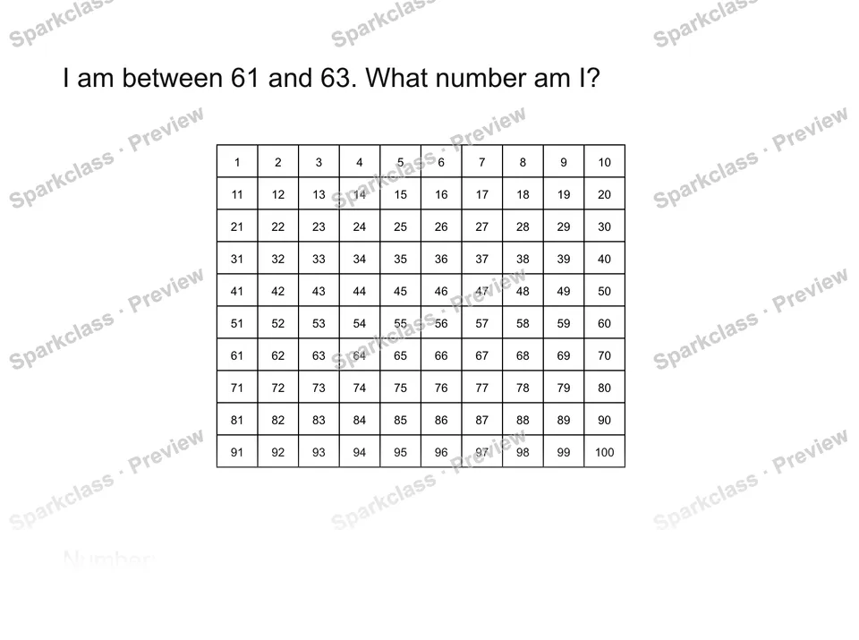 Number riddle — page 1