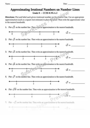 8.NS.A.2 · Variant 2 — Grade 8 worksheet preview