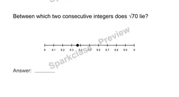Bound an irrational square root — Grade 8 problem preview