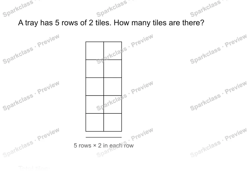 Find the unknown total — page 1