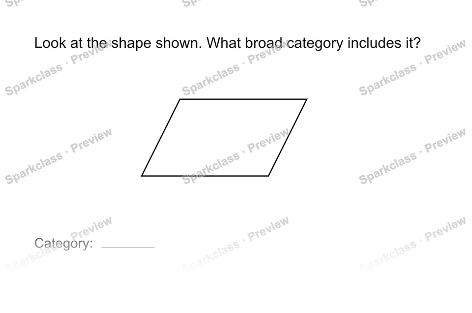 Classify a shape — page 1