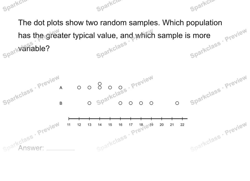 Compare center and variability — page 1
