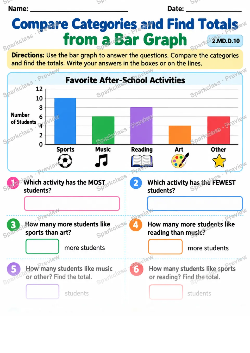 2.MD.D.10 · Graph Independent — page 1