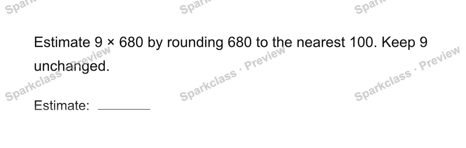 Estimate a product — page 1
