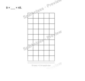 Find the unknown factor — Grade 3 problem preview