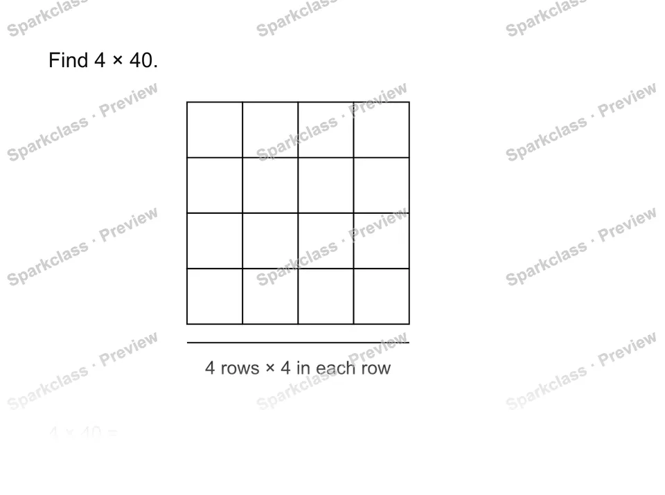 Multiply by a multiple of ten — page 1