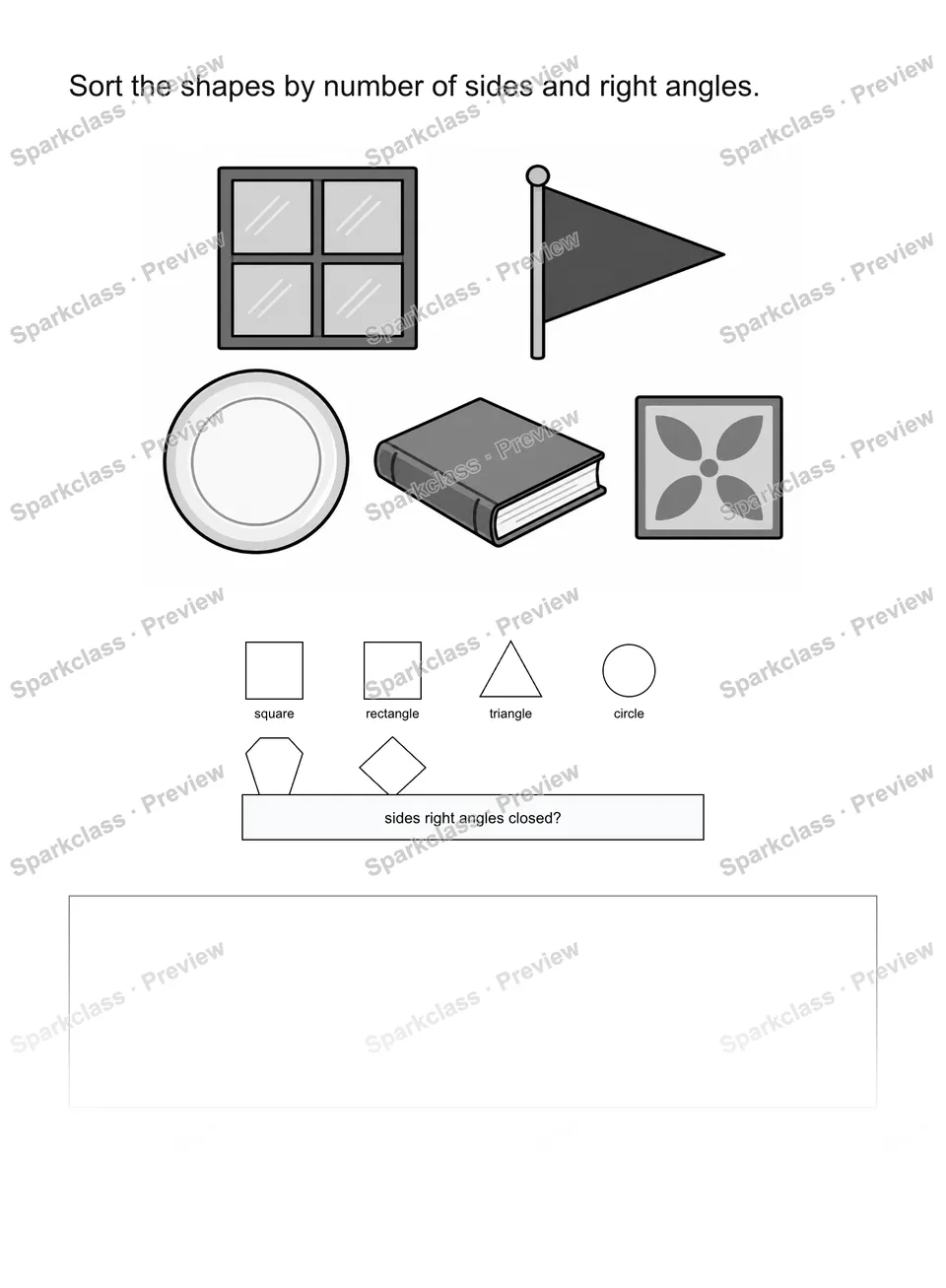 Classify a shape — page 1
