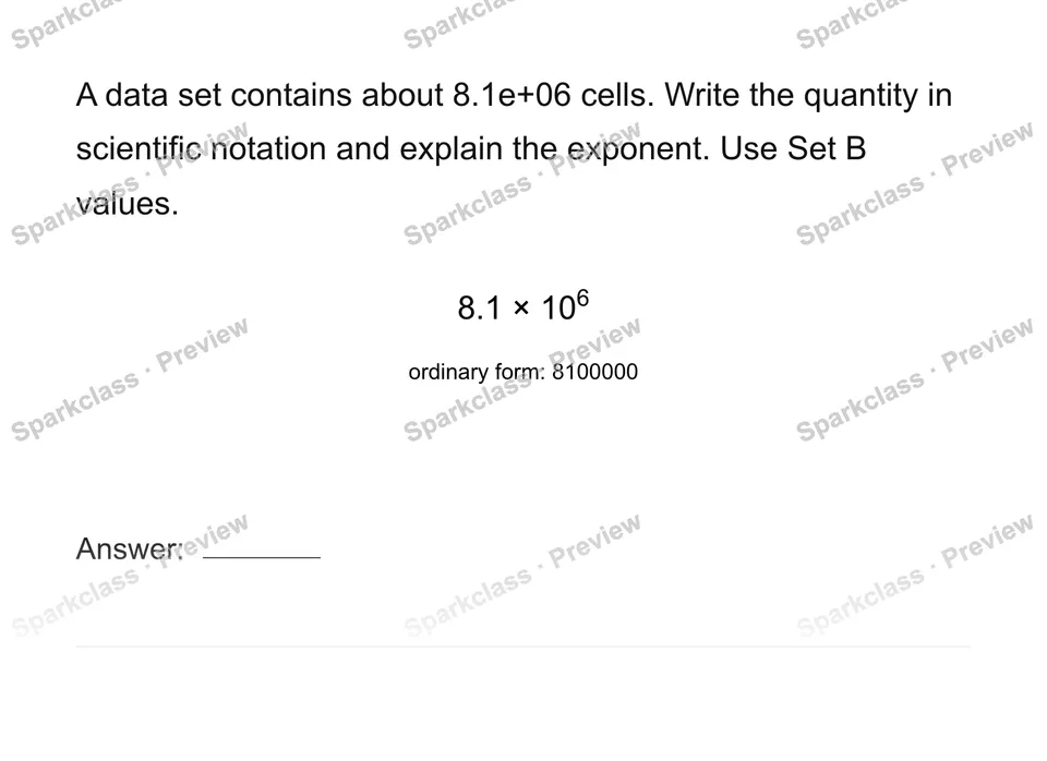 Model very large and small quantities — page 1