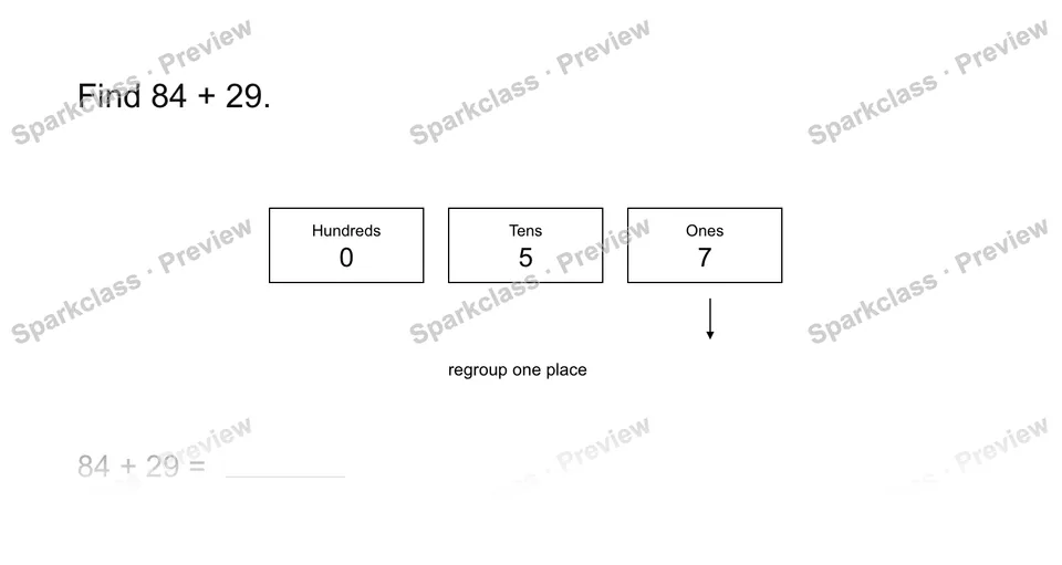 Add or subtract within 100 — page 1