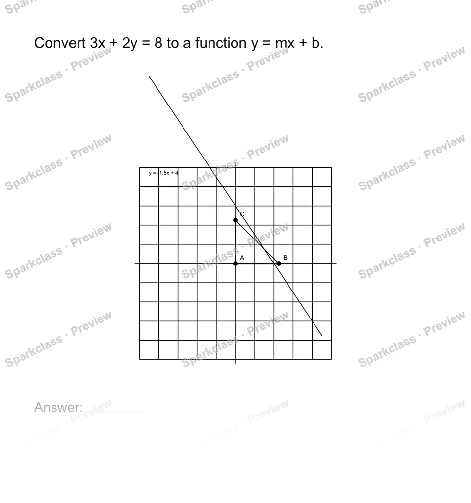 Connect equations and functions — page 1